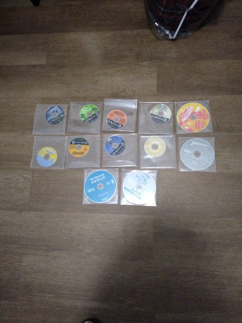 Nintendo Gamecube And Wii Game Lot