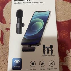 Wireless Bluetooth Lavalier Microphone