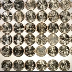 54 . Us State Quarters.All 50 States 