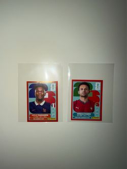2026 World Cup stickers red edge, perfect condition 10/10.