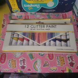 GLITTER ACRYLIC PAINT