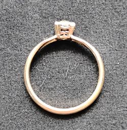 pretty golden ring, engagement style, size 8.5-9