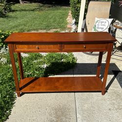 Console Table With 2 Drawers