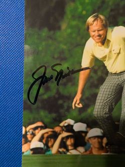 Jack Nicklaus Signed 1986 Masters 5 x 7 Photo (JSA Certified)