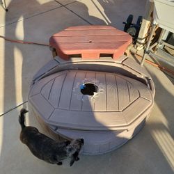 Sand Box With Bench
