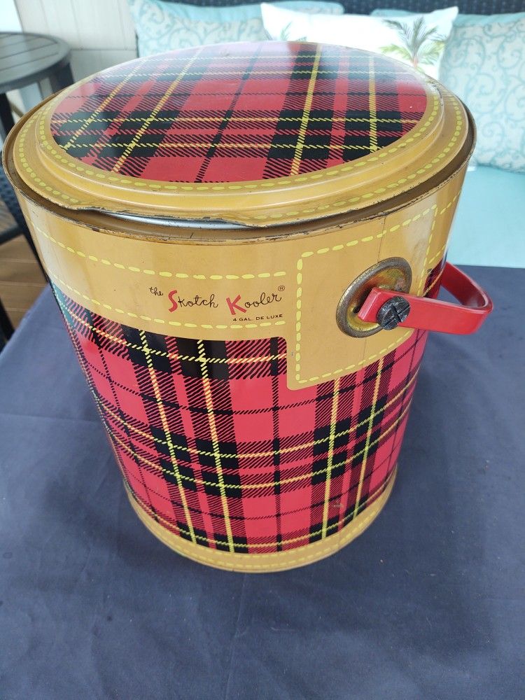 Vintage Portable Cooler -The Famous Skotch Kooler.