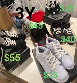 3Y boy shoes
