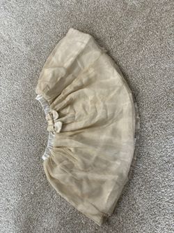Girls Gold Tutu Skirt Disney 5t