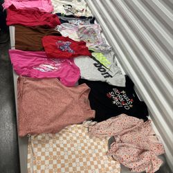 Girls size 6 clothes Bundle tops Lot Of 13