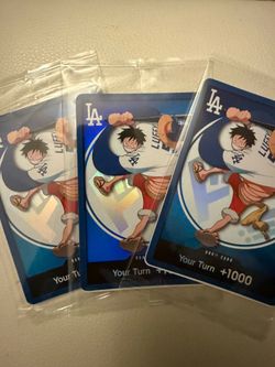 Dodgers One Piece Cards 2026
