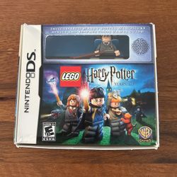 Nintendo DS Lego Harry Potter Year 1-4 Box With Manuals And Legos