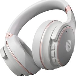 Raycon Everyday Wireless Bluetooth Over Ear Headphones, with Active Noise Cancelling