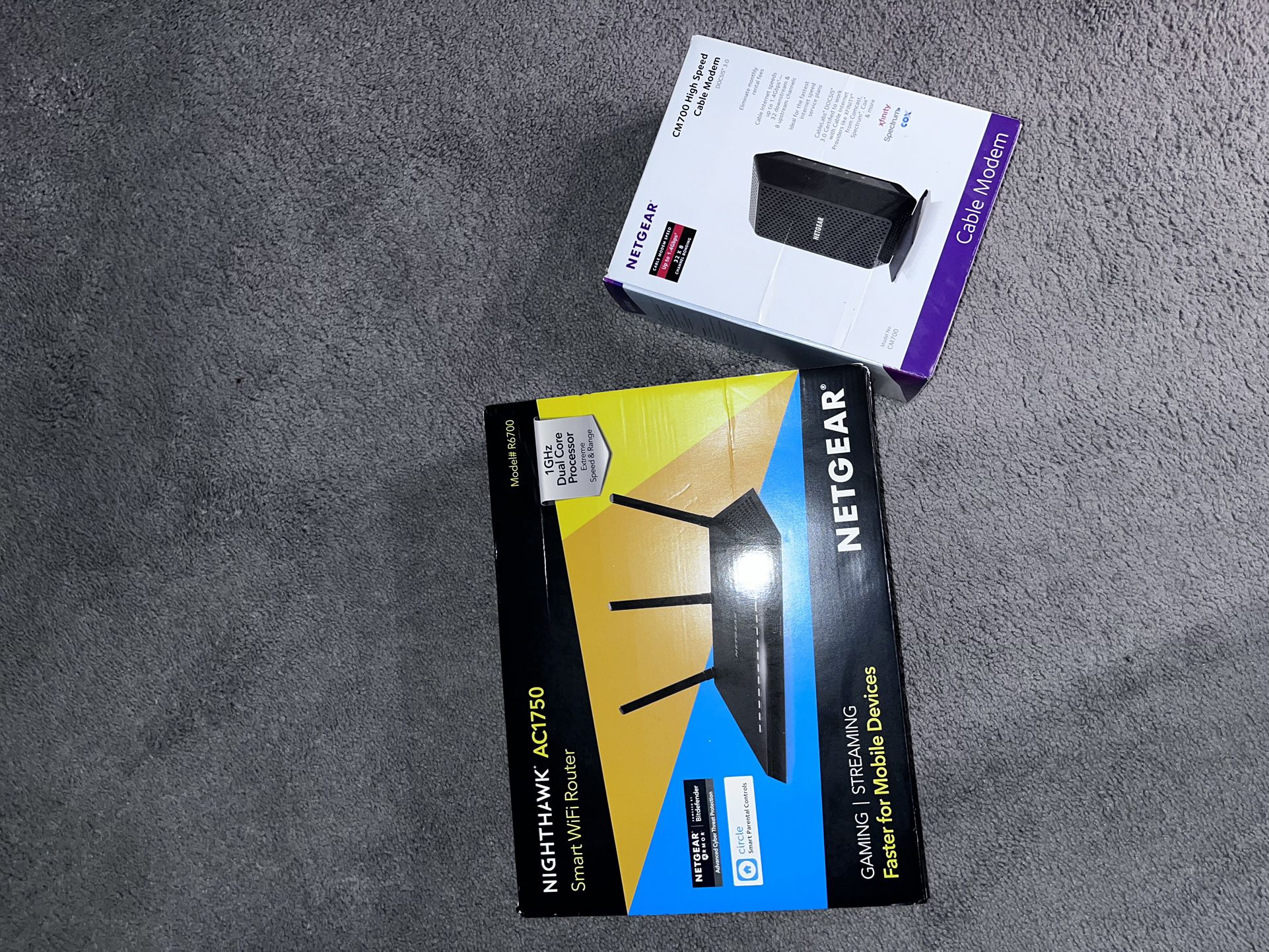Netgear Cable Modem And Wi-Fi Router