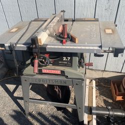 Table Saw Craftsman 