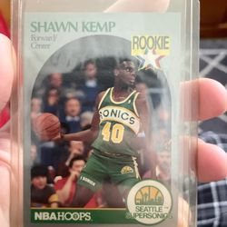 1990-91 NBA Hoops - Shawn Kemp #279 (RC)