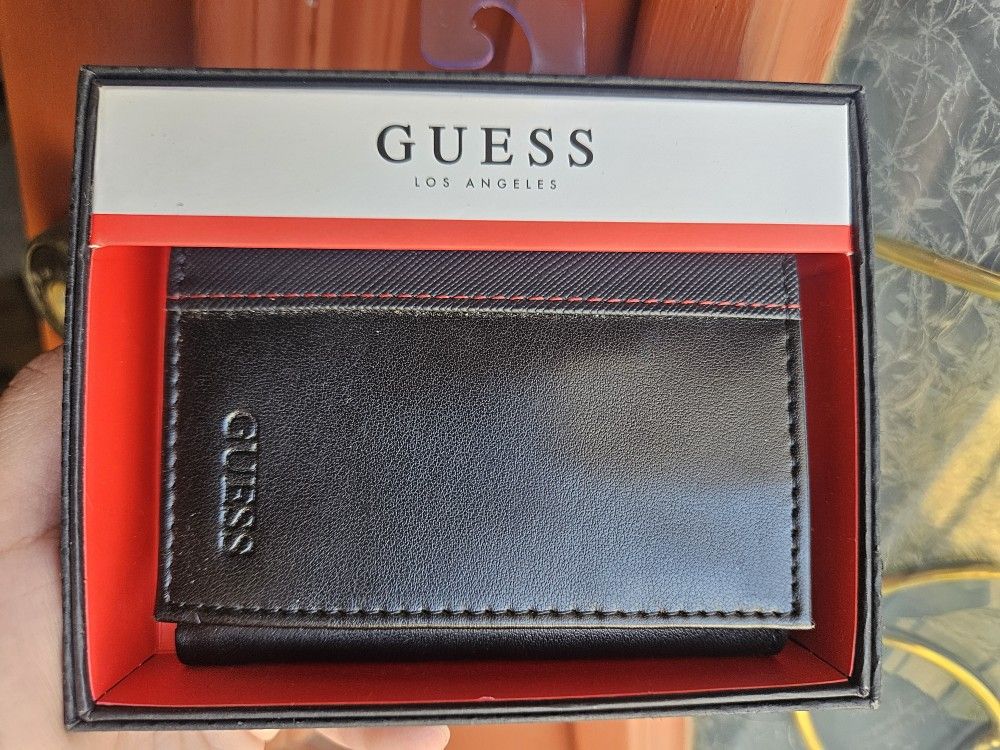 Guess Mens Tri-fold Wallet