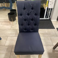 Navy Blue Dining Chairs - Great Condition 