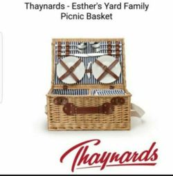 Fully Loaded Picnic Basket 🧺 