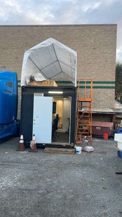 Shipping Container.