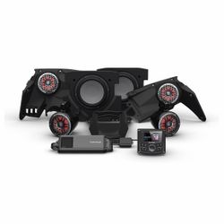 On sale.  Rockford fosgate stage 5 audio system with RGB led lights for 17-26 can Am Maverick X3 UTV SXS (We Finance)