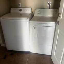 Samsung Top-Load Washer & Roper Electric Dryer – Great Condition