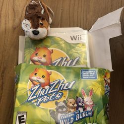 WII Zuzu Pet game 
