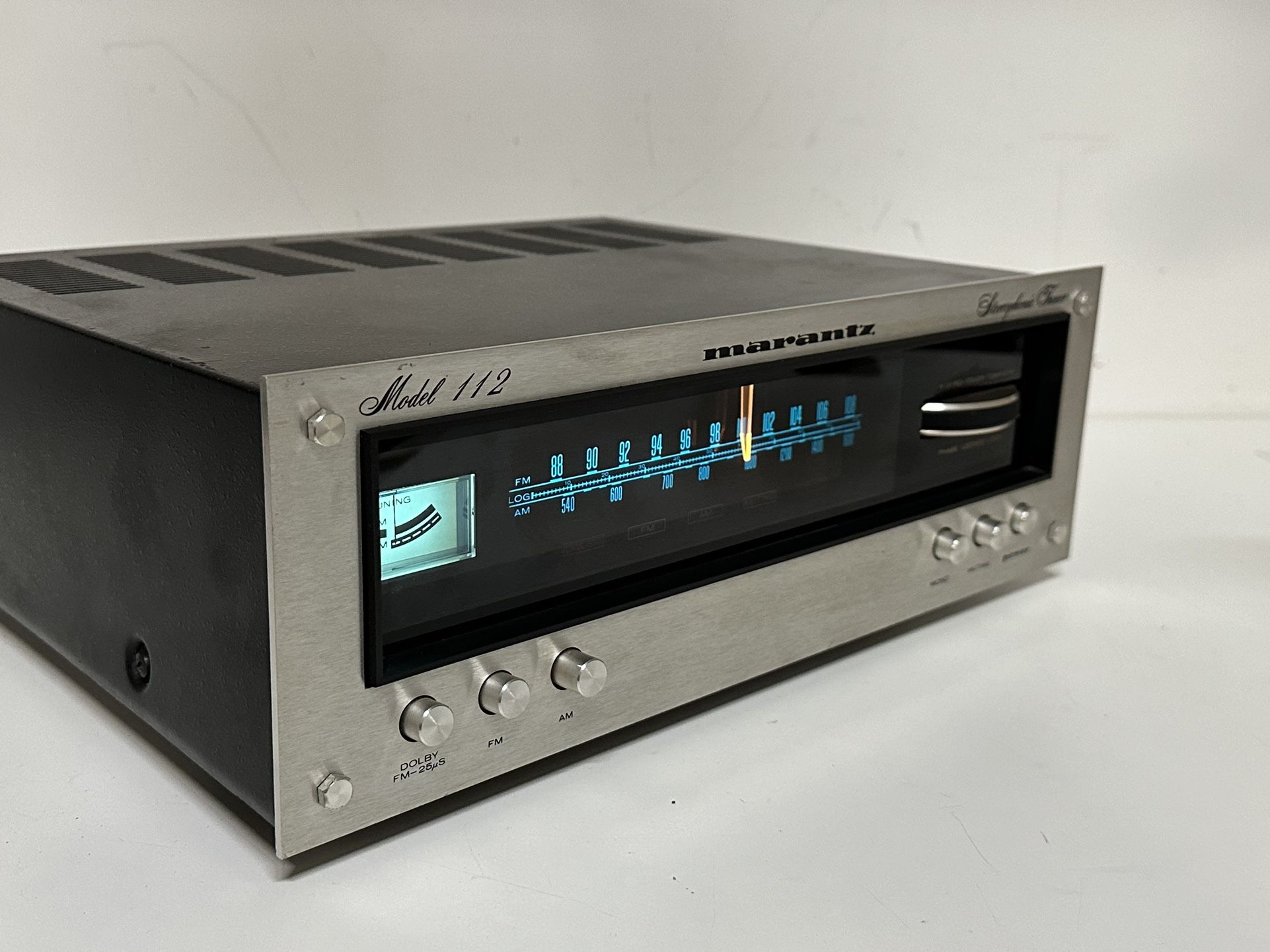 Vintage 1970's Marantz 112 ~ AM/FM Stereophonic Tuner ~ Made in