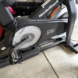 NordicTrack stationary bike with screen