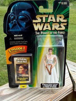 Vintage Star Wars Leia Ceremony Figure Y2K Geekcore Collectible