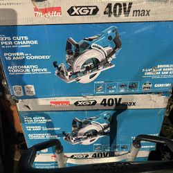 Makita 40V Max XGT Brushless Cordless Rear Handle 7-1/4 in. Circular Saw Kit (4.0 Ah)
