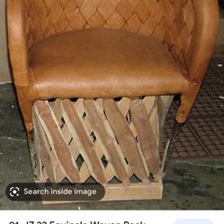 Mexican equipale Leather Chairs & Tables 