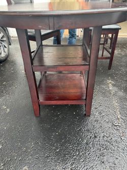 Table and chairs