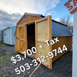 10x12 Barn Pressure Treated $3,700 + Tax