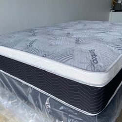 Full Euro Bamboo Pillow Top!!