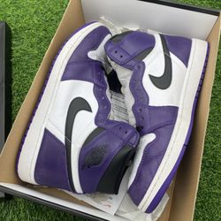 Jordan 1 “Court Purple” Size 13M