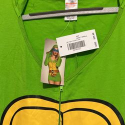 Ninja Turtles Romper Adult SMALL