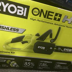 Ryobi 18 V 10” Chainsaw Kit