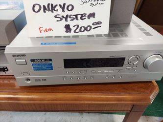 Onkyo surround stereo system