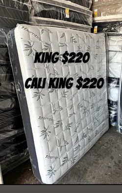 King / cali king mattress available
