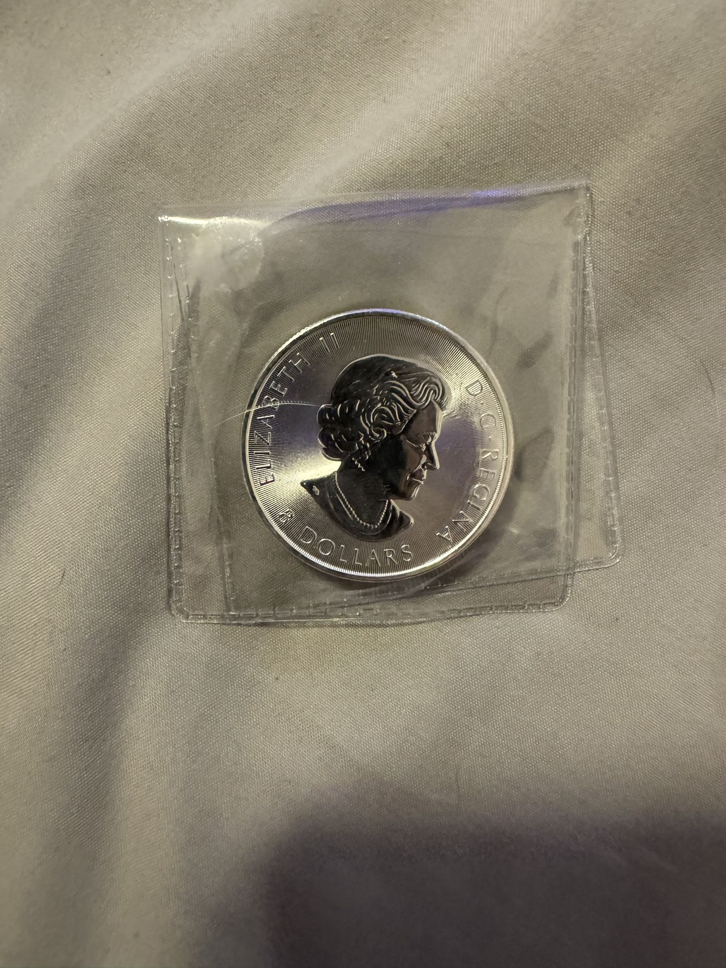 Canadian $8 Silver Coin 1.5 Troy Oz