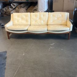 Danish Leather Sofa 