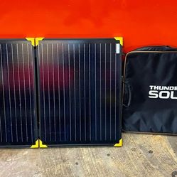 Thunderbolt Briefcase Solar Panel 100 Watt