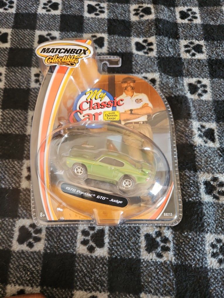 Matchbox Collectibles 1970 Pontiac Gto Judge Toy Car Minicar
