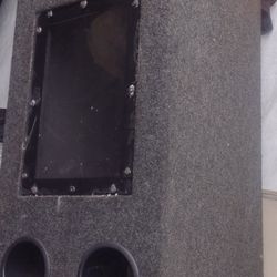 Bandpass Box For Two 12's 