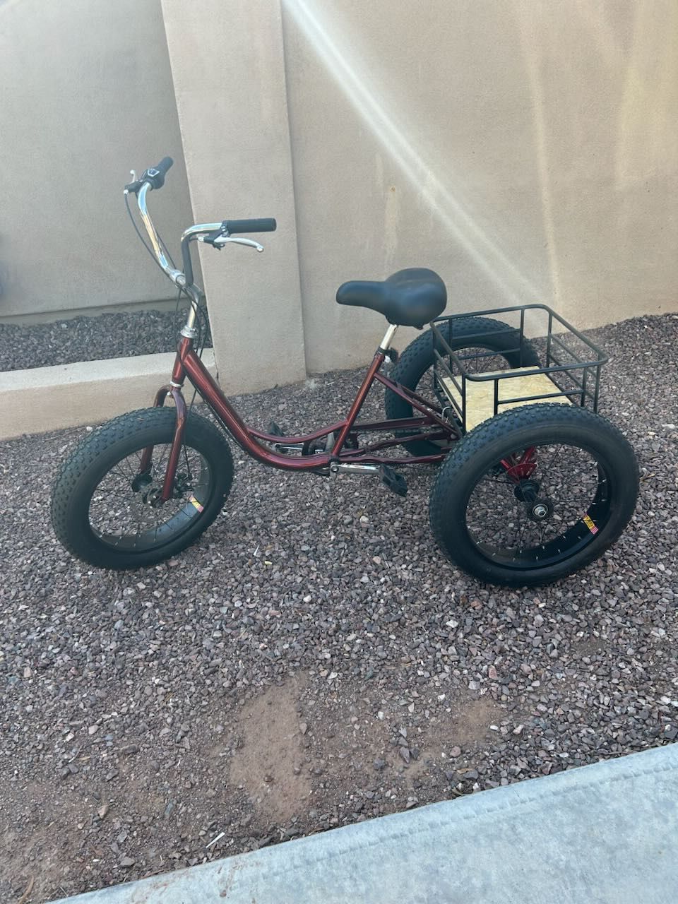 GRACEZ 20 inch Fat Tire Adult Tricycle