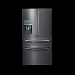 USED MAKE OFFER (new $1800) RF28JBEDBSG French Door with Black Stainless CMF, 27.8 cu.ft