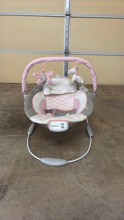 ingenuity infant girl bouncer