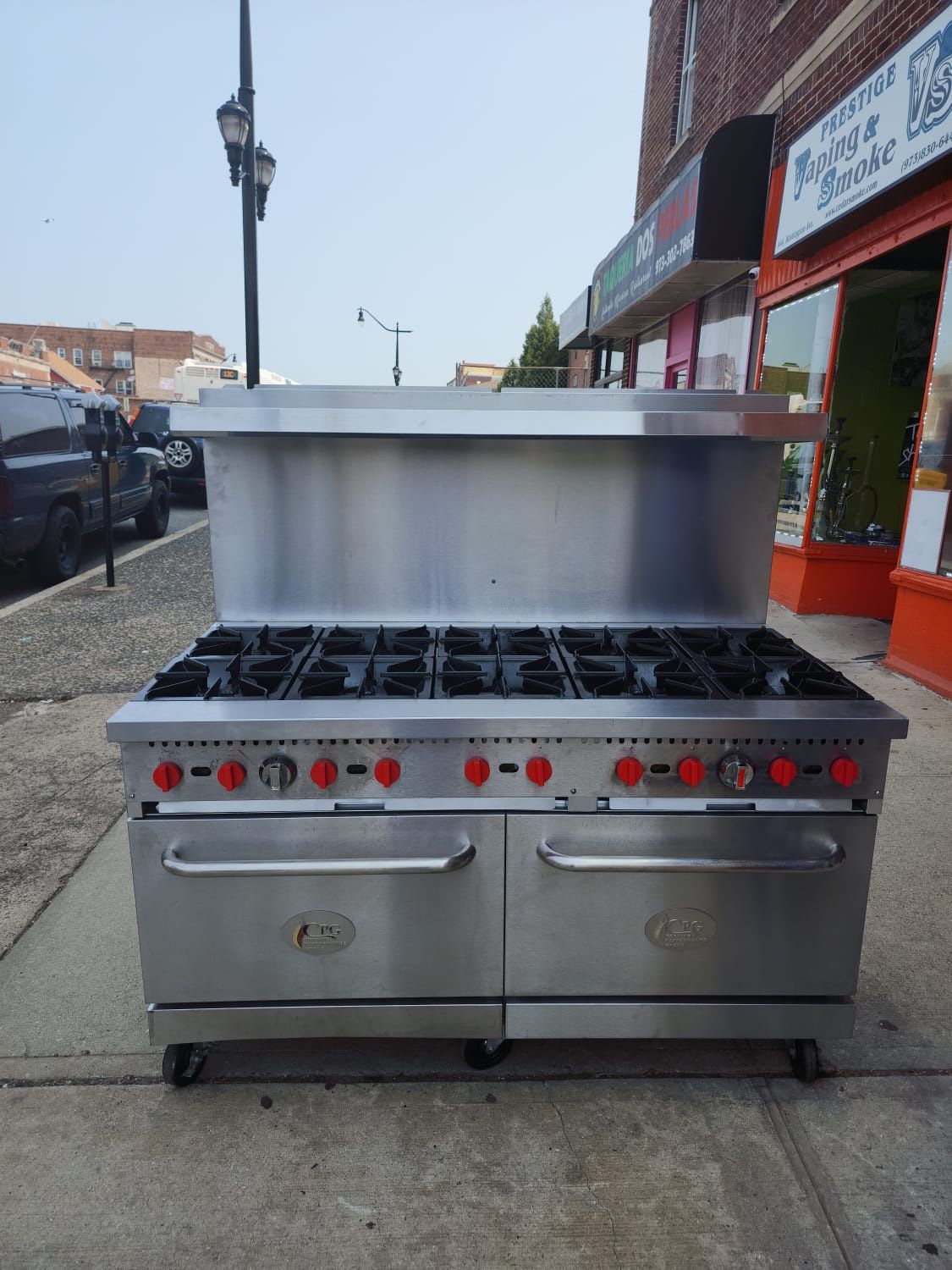“CPG” 10 BURNER 60IN RANGE WITH 2 OVEN