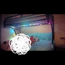 Bunk Bed With Twin Mattress And Full Futon Pad