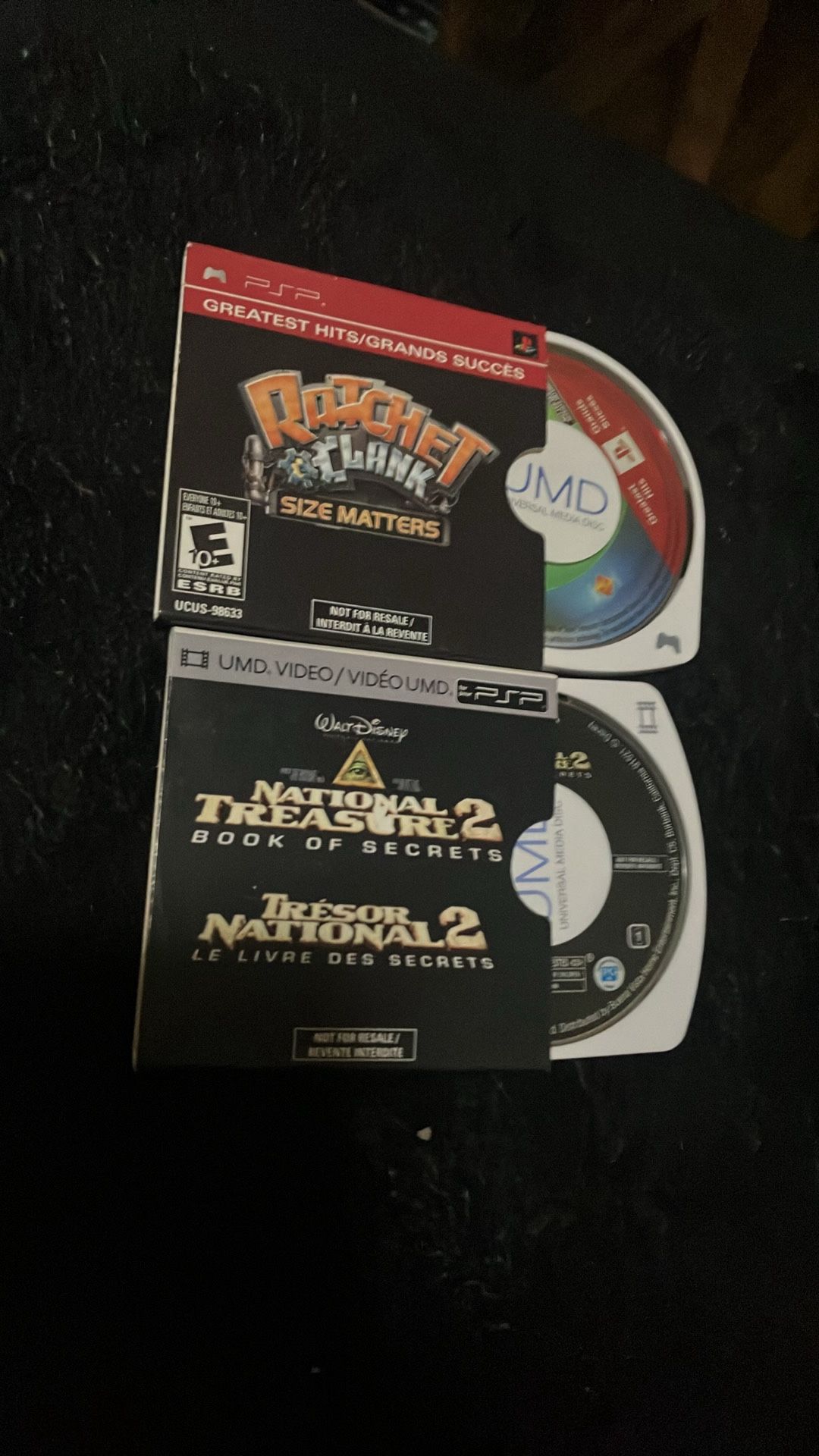 PSP GAME & MOVIE